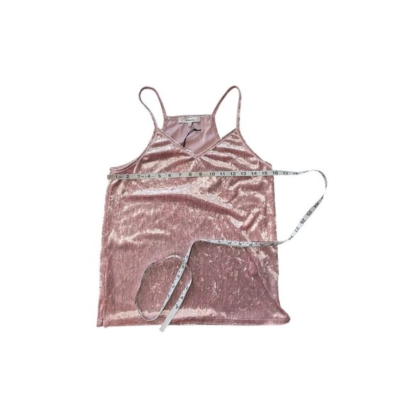 Ro&De Velvet Tank Top Burnout Pink S feminine fairy coquette - Picture 6 of 8